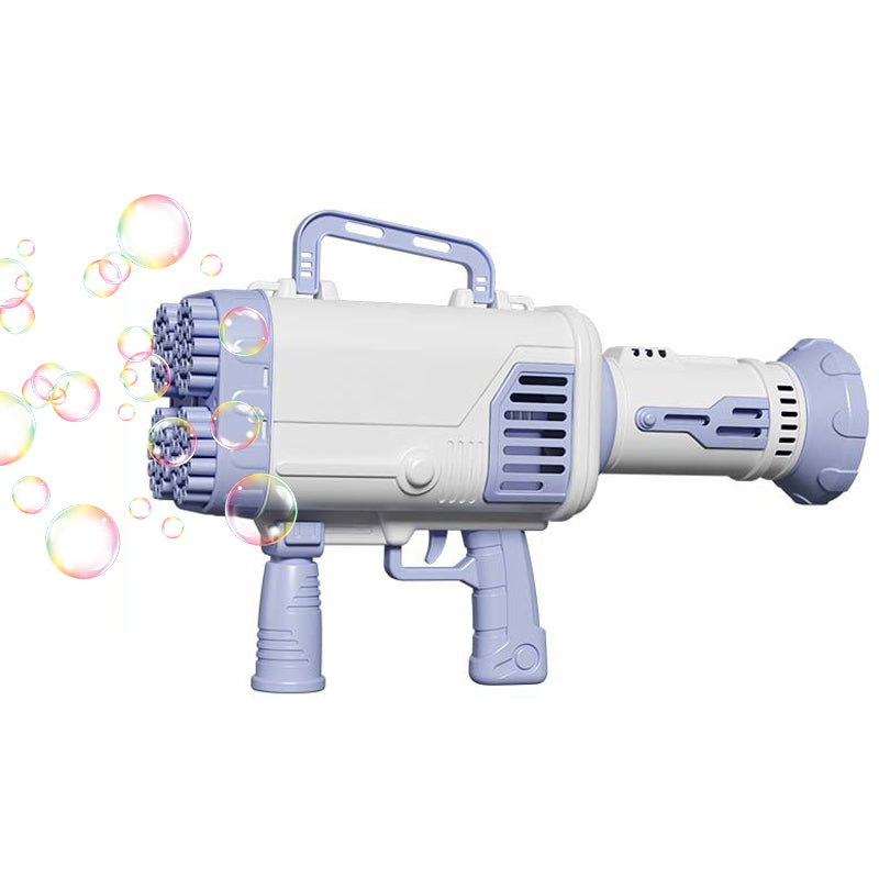 88 Holes Electric Bubble Machine Gatling Gun Kids Hand-held Soap Bubbles Generator Children Toy 88 Holes Electric Bubble Machine Gatling Gun Kids Hand-held Soap Bubbles Generator Children Toy